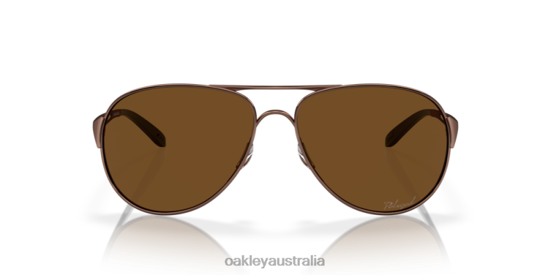 Caveat Bronze Polarized Lenses, Brunette Frame Oakley2ZJX508