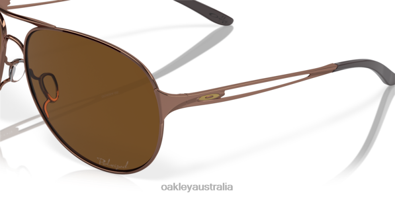 Caveat Bronze Polarized Lenses, Brunette Frame Oakley2ZJX508