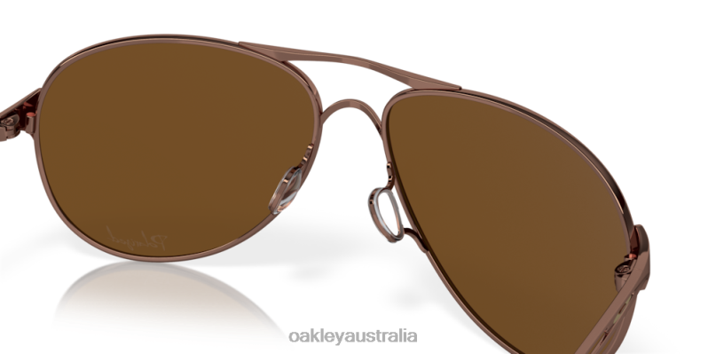 Caveat Bronze Polarized Lenses, Brunette Frame Oakley2ZJX508