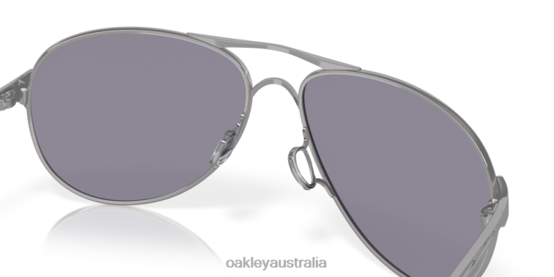 Caveat Grey Lenses, Polished Chrome Frame Oakley2ZJX507