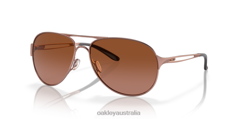 Caveat Vr50 Brown Gradient Lenses, Rose Gold Frame Oakley2ZJX506