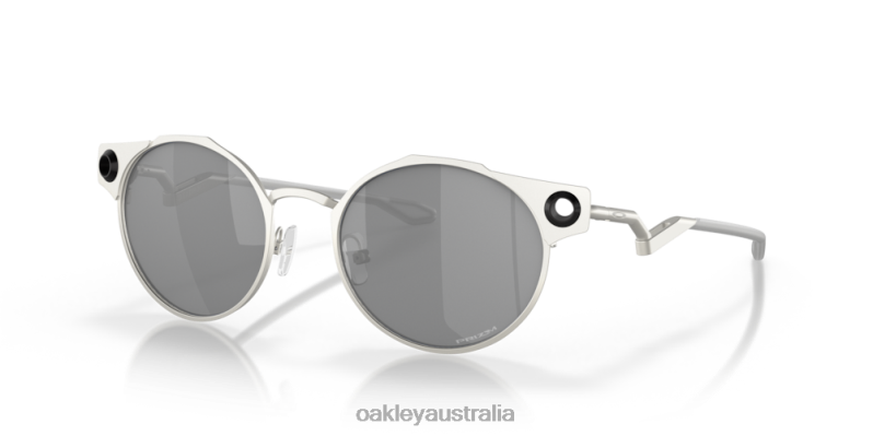 Deadbolt Prizm Black Lenses, Satin Chrome Frame Oakley2ZJX538