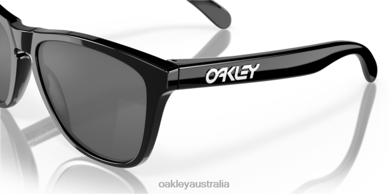 Frogskins Prizm Black Lenses, Polished Black Frame Oakley2ZJX108