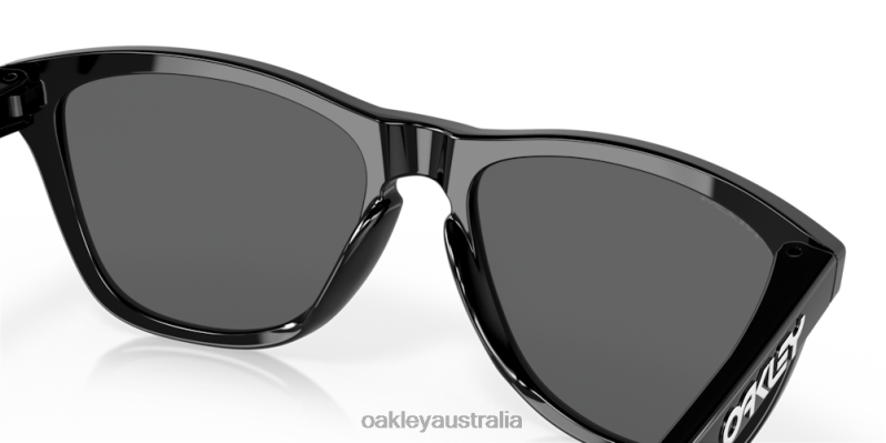 Frogskins Prizm Black Lenses, Polished Black Frame Oakley2ZJX108