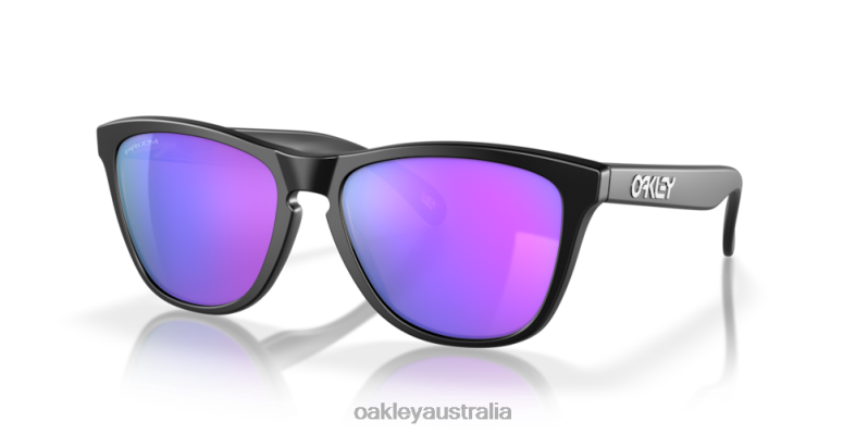 Frogskins Prizm Violet Lenses, Matte Black Frame Oakley2ZJX113