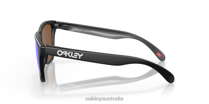 Frogskins Prizm Violet Lenses, Matte Black Frame Oakley2ZJX113