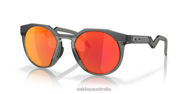 HSTN Prizm Ruby Lenses, Matte Carbon Frame Oakley2ZJX96