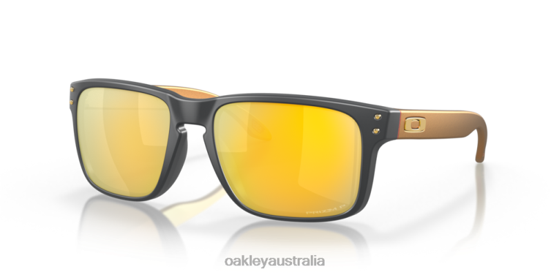 Holbrook Prizm 24K Polarized Lenses, Matte Carbon Frame Oakley2ZJX72