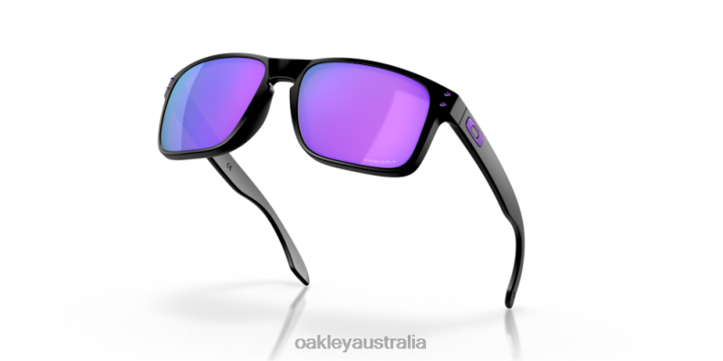 Holbrook Prizm Violet Lenses, Matte Black Frame Oakley2ZJX68