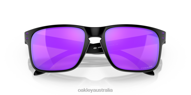 Holbrook Prizm Violet Lenses, Matte Black Frame Oakley2ZJX68