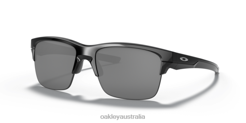 Thinlink Black Iridium Lenses, Polished Black Frame Oakley2ZJX891