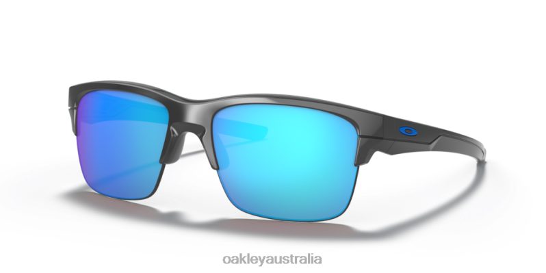 Thinlink Sapphire Iridium Lenses, Dark Grey Frame Oakley2ZJX892