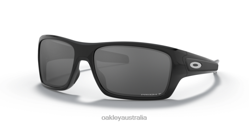 Turbine Prizm Black Polarized Lenses, Polished Black Frame Oakley2ZJX428