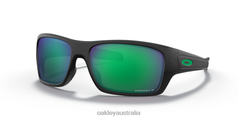 Turbine Prizm Jade Polarized Lenses, Matte Black Frame Oakley2ZJX430