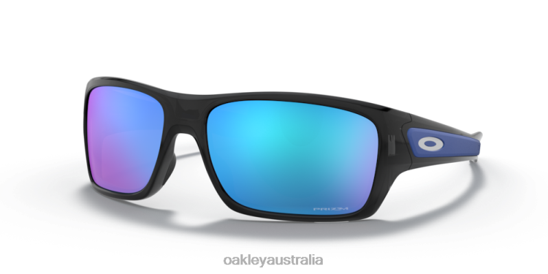 Turbine Prizm Sapphire Lenses, Black Ink Frame Oakley2ZJX431