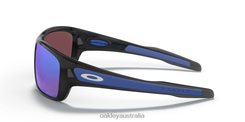 Turbine Prizm Sapphire Lenses, Black Ink Frame Oakley2ZJX431