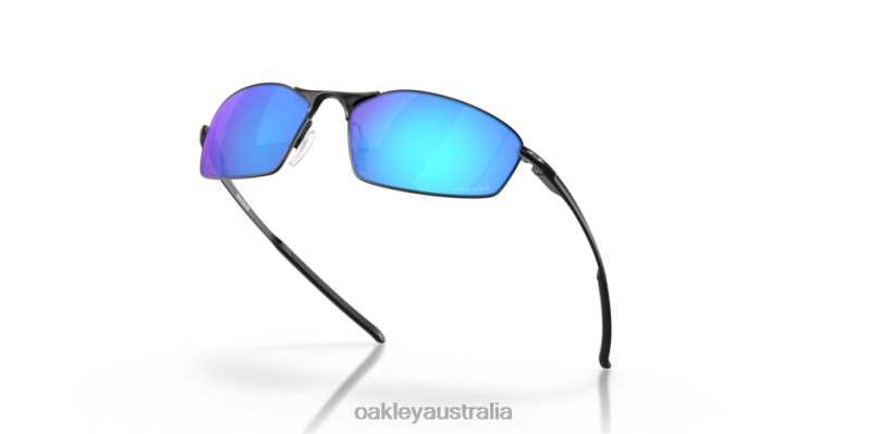 Whisker Prizm Sapphire Lenses, Satin Black Frame Oakley2ZJX370